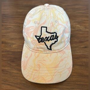 Texas Women’s Cap with Water-marble Design